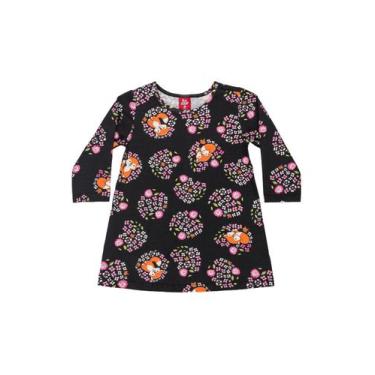 Imagem de Vestido manga longa em Cotton para Bebês Bee Loop, Preto, P