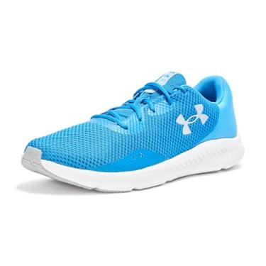 Imagem de Under Armour Charged Pursuit 3 Tênis de corrida masculino, (406) Azul fóton/azul viral/cinza moderno:, 39