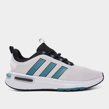 Imagem de Tênis Adidas Racer TR23 Masculino, Cinza, Azul, 38