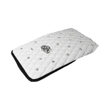 Imagem de Almofada De Apoio Para Braço De Carro Em PU Macio Com Diamantes Para H
