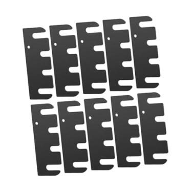 Imagem de Bothyi 10x Calços para dobradiças de porta, juntas, substituição de ferragens, kit de reparo de dobradiças, espaçadores para armário, sala de estar, encaixe