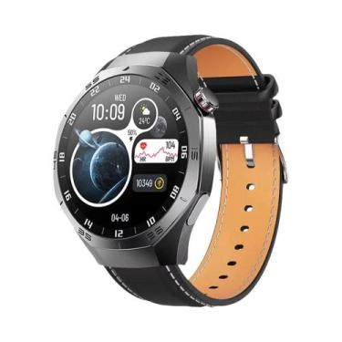 Imagem de Relógio Inteligente Masculino De Alta Qualidade Com NFC, Tela AMOLED H