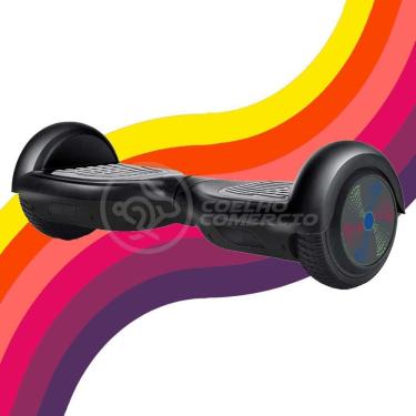 Imagem de Hoverboard Infantil Skate Elétrico Bluetooth - Preto Nº44