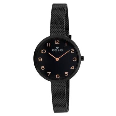 Imagem de Relógio Oslo Feminino Ref: Ofpsss9t0001 P2px Slim Black