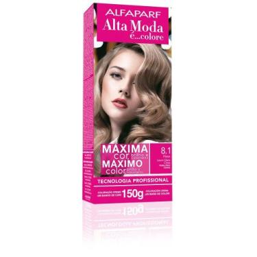 Imagem de Tintura Alta Moda 8.1 Louro Claro Cinza