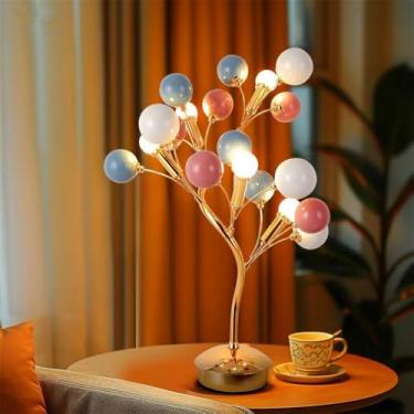 Imagem de Lâmpada De Mesa De Flor De Rosa Contemporânea LED Criatividade Pastoral Francesa Sala De Estar Quarto Quarto De Menina Villa Decorativa Cerâmica Mesa Luz (Estilo 6)