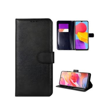 Imagem de Blance, Capa Carteira de Couro Preta Para Moto Edge 40 Neo