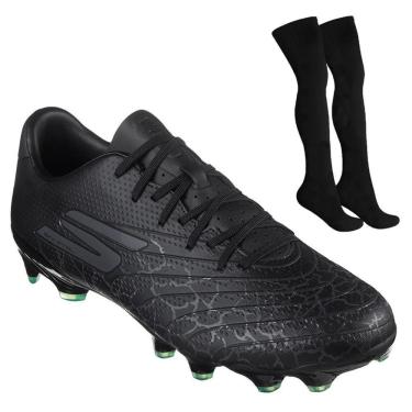 Imagem de Kit Chuteira Campo Skechers SKX_1.5 Academy + Par De Meião