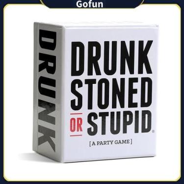 Imagem de Jogo de festa Drunk Stoned or Stupid para adultos com 250 cartões de a