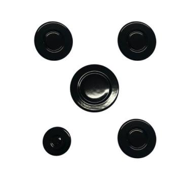 Imagem de Kit 5 Espalhadores Tampas Tampinhas Fogão Cooktop Fischer, Cooktop Fis