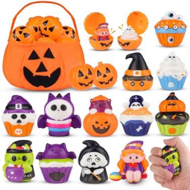 Imagem de Conjunto de brinquedos Squishy Squeeze Toy Amy & Benton Halloween, 25 