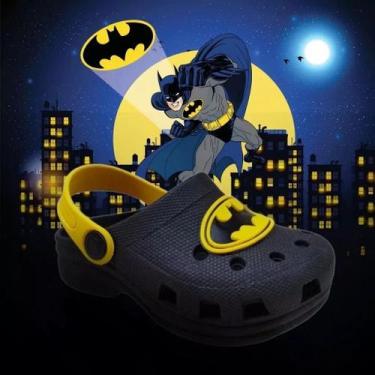 Imagem de sandália batman confortável criança ir na escola e na picina - dulupe,