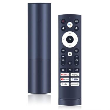 Imagem de Controle remoto de substituição ERF3M90H para Hisense Smart Google TV, para Hisense UHD 4K ULED Google TVs 43A6H 43A68H 55U8K 65U8K 50A6H 55A6H 65A6H 75A6H 50U6H 55U6H 65U6H 65U8H 75U8H (Sem função de