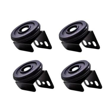 Imagem de 04 Roldana Rolamento Guia Superior para Porta e Janela de Correr de Aç