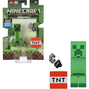 Imagem de Minecraft Vanilla Figura de Ação Creeper 3.25" para crianças a partir de 6 anos