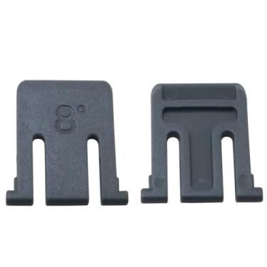 Imagem de ZZHXSM 2 peças de suporte de pé para teclado K270 K260 K275 K200 MK270 MK260 teclado sem fio substituição almofada de plástico acessórios de reparo