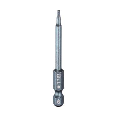 Imagem de HARFINGTON Chave de fenda Torx de 5 pontas, haste sextavada de 1/10.2 cm, cabeça magnética de 7 mm, comprimento de 6,6 cm de comprimento, chave de fenda de aço Pentágono para reparo, chave de fenda