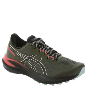 Imagem de ASICS Tênis de corrida masculino GT-1000 13 Trail, Nature Bath/Red Snapper, 39