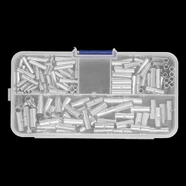 Imagem de Conjunto de Conectores de Emenda de Bumbum de, Kit de Terminal Não Isolado, Ideal para Conexões de Cabos Elétricos, Terminais Enrolados Com Caixa para Armazenamento, Vários