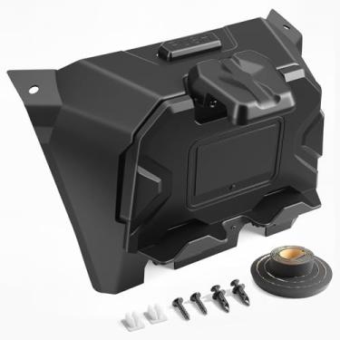 Imagem de Pikioraz Suporte de telefone para tablet RZR, dispositivo elétrico ajustável GPS Ipad Suporte de telefone caixa de armazenamento, compatível com Polaris RZR XP 1000 XP Turbo 2019-2023 acessórios