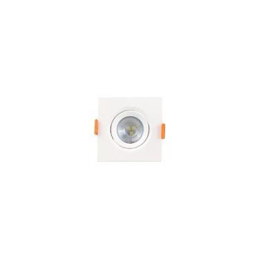 Imagem de Mini Spot Led Embutir Quadrado Fênix 5w 3000k Mr16 Bivolt Kian