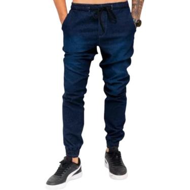Imagem de Calça Jeans Masculina Jogger com Punho- Enfim-Masculino