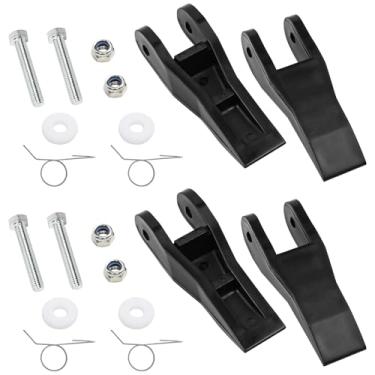 Imagem de Kit de flipper de trava de escada de extensão 29-1 para Werner/Louisville/Keller Escadas de extensão de alumínio e fibra de vidro, peças de substituição de escada de extensão para Werner Flippers