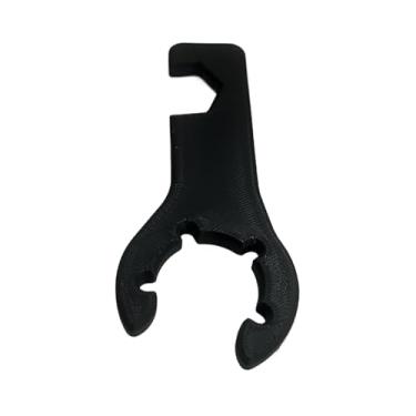 Imagem de Rrlihjgu Chave Para Botijão De Gás - Prática Ajustável Multifuncional Antiderrapante | Chave Válvula - Para Fechamento Esgoto Casa Camping Exterior Encanamento Soldagem Reparo