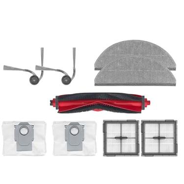Imagem de 9 peças de reposição para aspirador de pó robô para aspirador de pó compatível com R/oborock Q10 VF/ Q10 VF+/Q10 PF / Q10 PF+/ Q10 S5/Q10 S5+/Q10 X5 /Q10 X5+