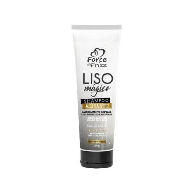 Imagem de Shampoo liso magico force cosméticos - ALISA 100%