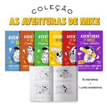 Imagem de Coleção As Aventuras de Mike  6 Livros (5 Histórias + 1 Livro Interati