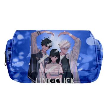 Imagem de Estojo de lápis Link Clicks Cartoon Anime de grande capacidade