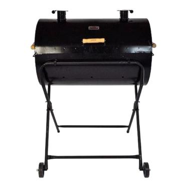 Imagem de Churrasqueira Bafo Grill Inteira 100l Grelha,suporte E Rodas