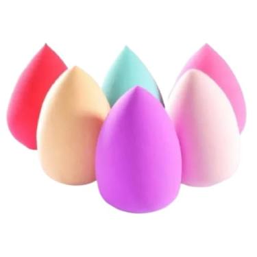 Imagem de PincéIs Para Base Escova De Maquiagem Esponja De Maquiagem Esponja De Maquiagem Facial PráTico E Esteticamente AgradáVel FáCil De Usar PráTico De Transportar(60,Gota d'água)