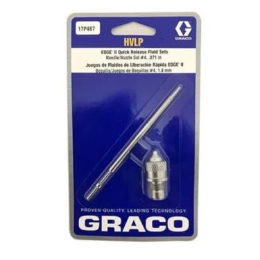 Imagem de Graco HVLP Conjunto de bocal de agulha de fluido de liberação rápida II 17P487