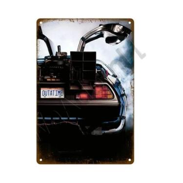 Imagem de Placa De Metal Retrô Vintage, Pôster De Filme, Decoração Estética Para