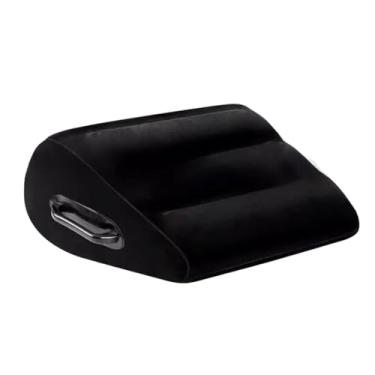 Imagem de Jynqra Almofada multiposição, almofada inflável para apoio de joelho nas costas, almofadas ortopédicas infláveis de PVC, capas de cama e suportes