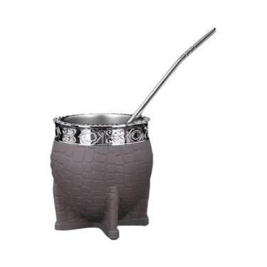 Imagem de Copo Térmico De Aço Inoxidável De 180ml Com Dupla Parede Para Café, Ce