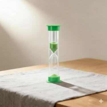 Imagem de Mini Temporizador de Areia Ampulheta - 2 min, Relógio de Sandglass | Temporizador de Areia Compacto para Jogos, Treinos e Gerenciamento de Tempo | Ferramentas Portáteis de Horas