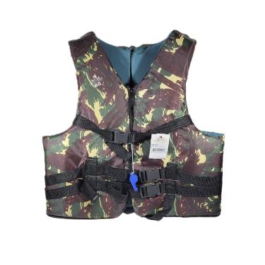 Imagem de Colete Salva Vidas Hiper Pesca Com Zíper 150kg EAF Poliéster Com Apito