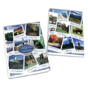 Imagem de Lipco Álbum de fotos de viagem panorâmica, 10 x 15 cm, multicolorido, plástico