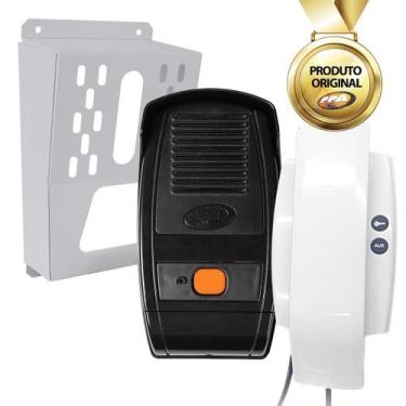 Imagem de Kit Porteiro Eletrônico GPI1000T PPA Protetor de Interfone, Branco