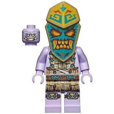 Imagem de Minifigura LEGO Ninjago Thunder Keeper de 71748 (ensacada)