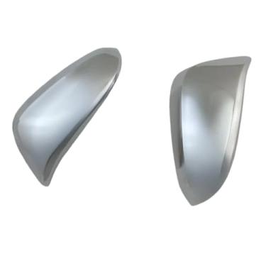 Imagem de Acessórios para retrovisor de carro, cromado, atualização, porta lateral, tampa, guarnição, compatível com Toyota/Highlander/RAV4 2014-2019(Chrome)