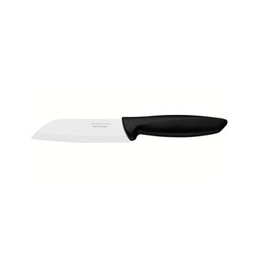 Imagem de Faca 5 Santoku Tramontina Plenus em Aço Inox - Preto