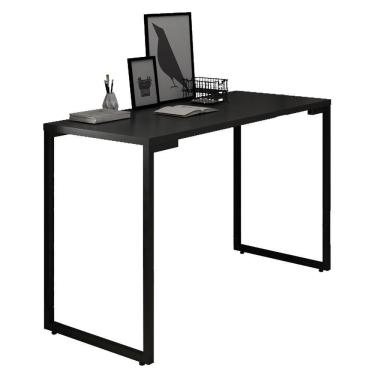 Imagem de Mesa Escritório 120cm Estilo Industrial New Port F02 Preto