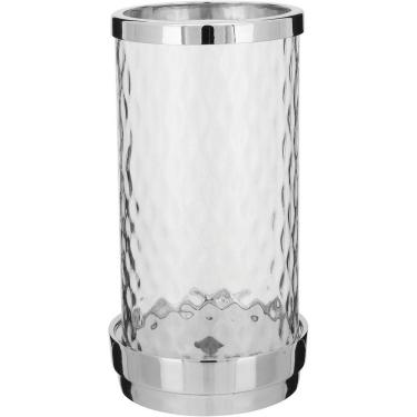 Imagem de Draco Castiçal 28X13X14Cm Vidro Transp