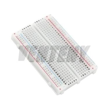 Imagem de Placa De Teste Universal Mini Protoboard Sem Solda Com 400 Pontos De C