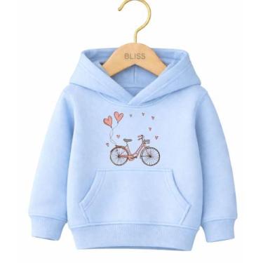 Imagem de Moletom Canguru Infantil Estampa Biciclietinha 1023 Passeio Escola Con