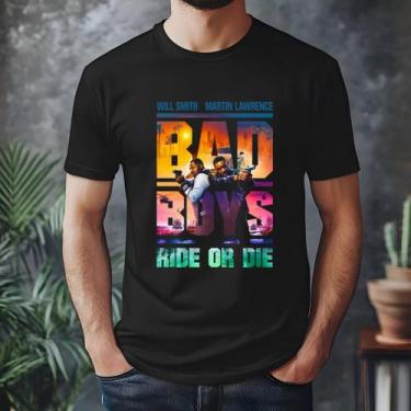 Imagem de Camiseta Filme Bad Boys 100% Algodao - NoBrand, Preto, G